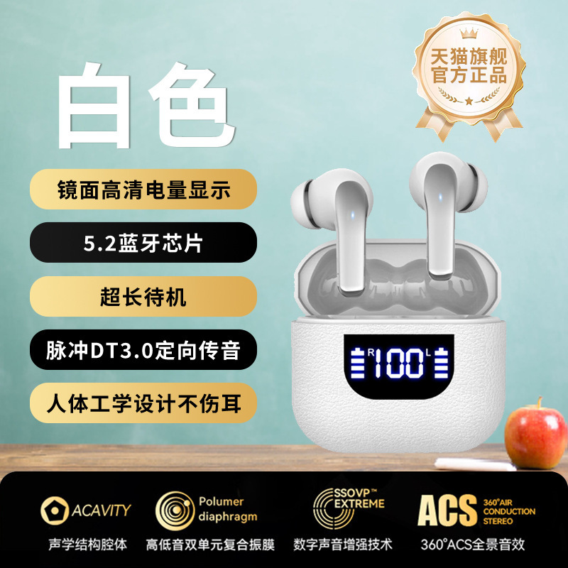 挂耳式无线蓝牙耳机不入耳降噪超长续航高音质久戴不痛2025年新款|undefined