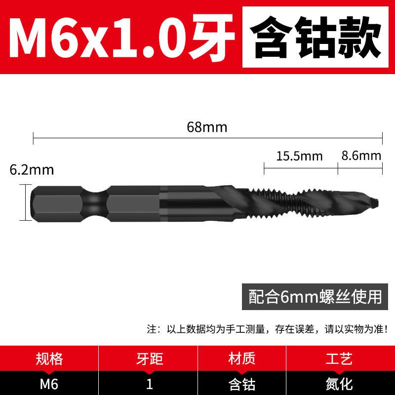 M6 [코발트 함유 실용적인 유형]]