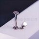G23 Titanium Alloy Earring Foundation Nail F136 Plane Ear Bridge Nail Buried Nail Lip Nail Human Puncture Accessories