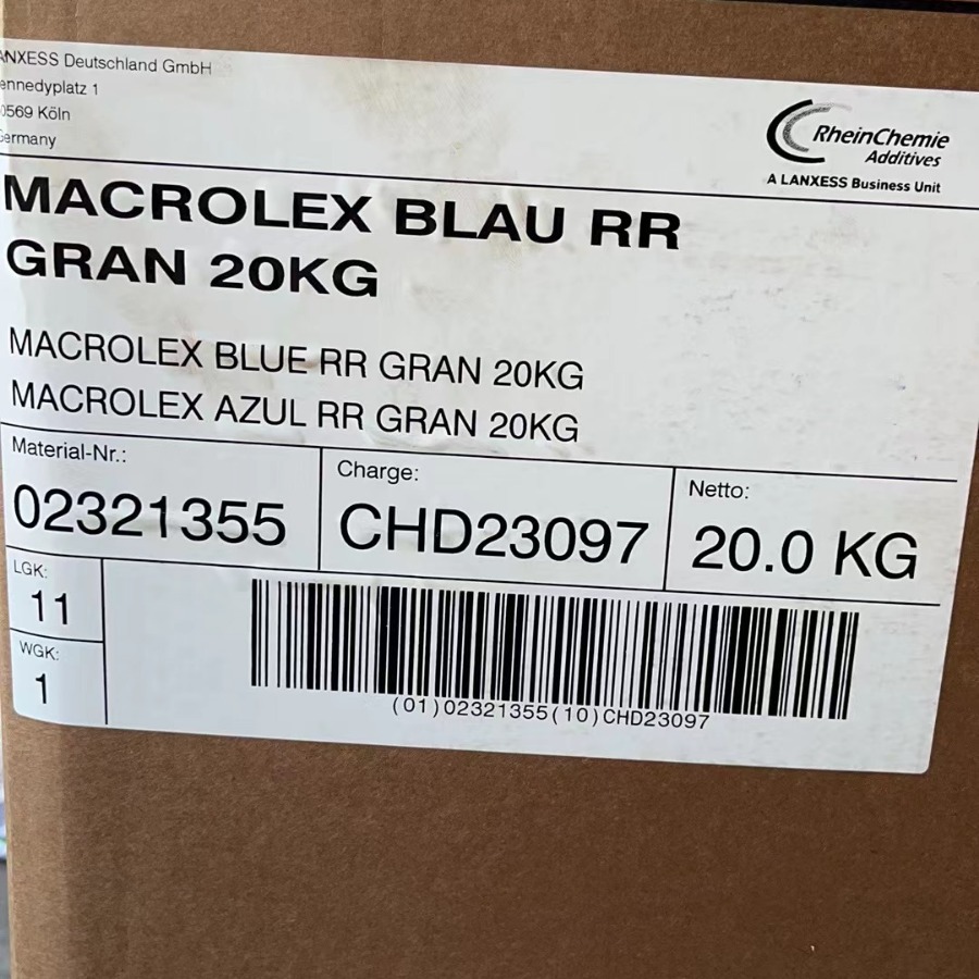Langson RR blue solvent dye Macrolex Blue resistant high temperature…