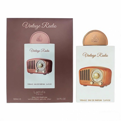 Lattafa Pride Vintage Radio Parfum Cross-Border Hot-Selling Retro Perfume for Men and Women