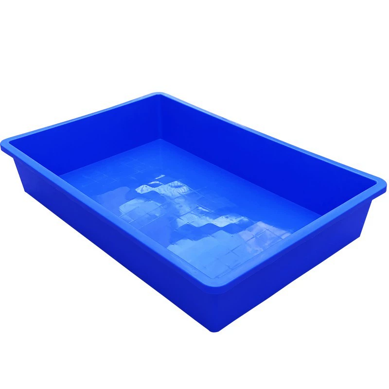 Plastic box weekly conversion white plastic box plastic square dial weekly rotary aquatic box food box logistics box storage box basin