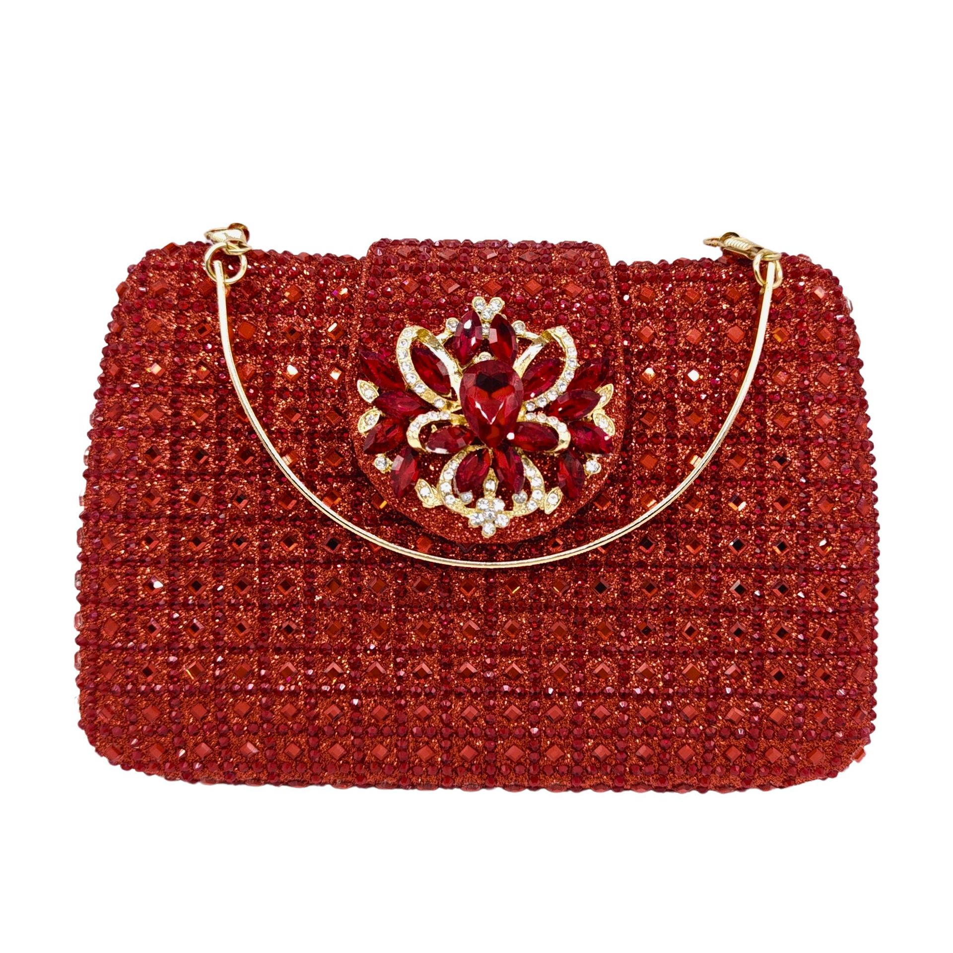 Estricta selección de Stone Clutch Bag nuevo paquete de banquete de diamantes estricto estricto paquete de banquete de diamantes