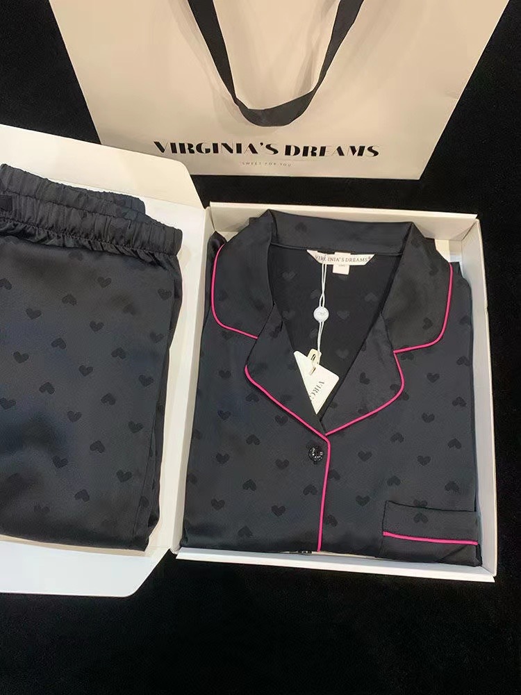 [더블 길이] 자카드 스페이드 하트