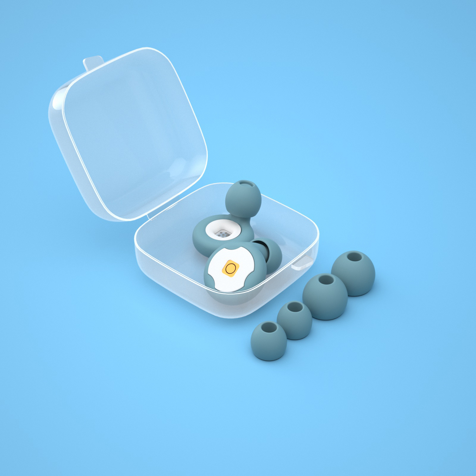 Tapones para Oídos Anti Ruido de Silicona Impermeable para Dormir y Estudiar image 36