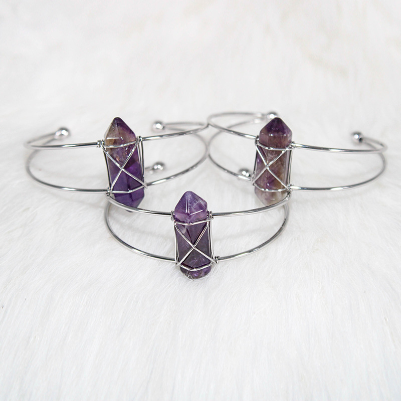 Ethnic Style Geometric Crystal Womenu0027S Bangle