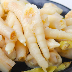 238g Spicy Pepper Chicken Feet, Mountain Pepper Chicken Feet, Large Pack, Braised Food, Snack, Halal Food, Meat Snacks Wholesale