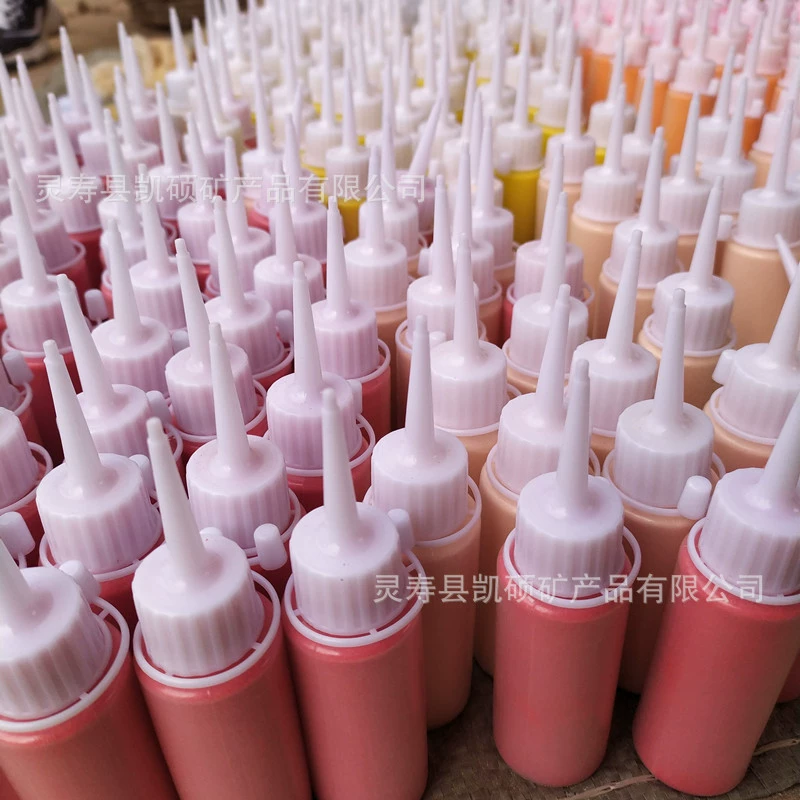 Детская Песочная живопись большая бутылка 80 г 90 г 100 г бутылка с острым горлом цветной песок детские развлечения песок для окрашивания песка