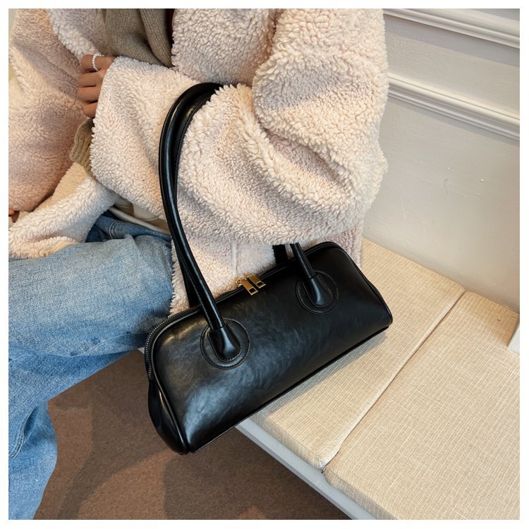 Vintage Large Capacity Pu Leather Shoulder Bag For Women_voghion.com