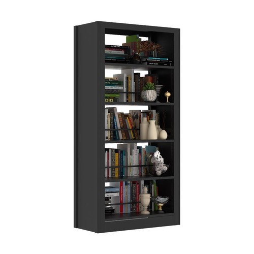 Steel bookshelf bookshelf floor-standing information rack file rack household storage rack bookstore reading room library home