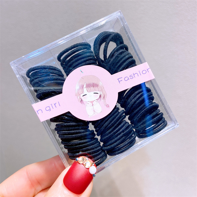 Children's High Elastic Hair-free Rubber Band Korean Baby Hair Band Princess Hair Accessories Cute Little Girl's Headwear