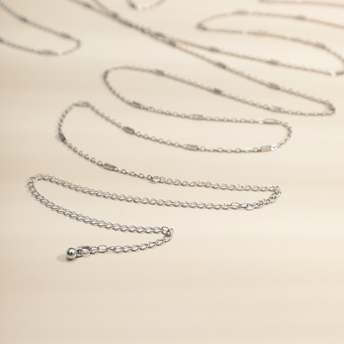 Fashion Solid Color Copper Plating Womenu0027S Body Chain