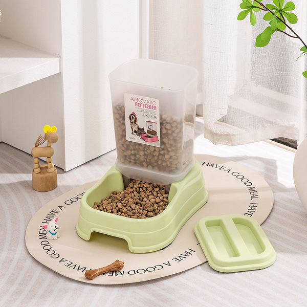 Ready stock pet feeder large capacity automatic feeder dog bowl cat…