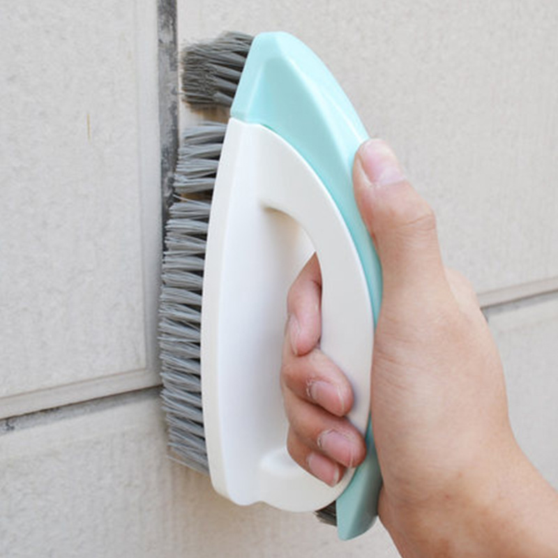日本KM清洁刷洗厨房卫生间浴室瓷砖墙面硬毛缝隙刷地砖刷地刷子