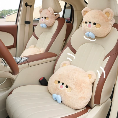 Cartoon Car Seat Cushion, Imitation Seat cushion, seat cover