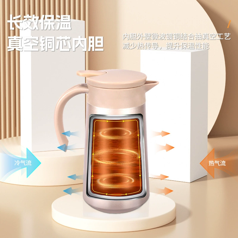 Capacious thermos for home use, handheld moisturizing teapot, 800 ml, custom-made