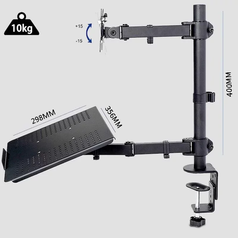 Laptop, tubing, mechanical LCD display, 2 in 1