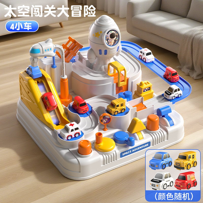 Space edition [extra large] adventure challenge + 4 cars (e-commerce box)