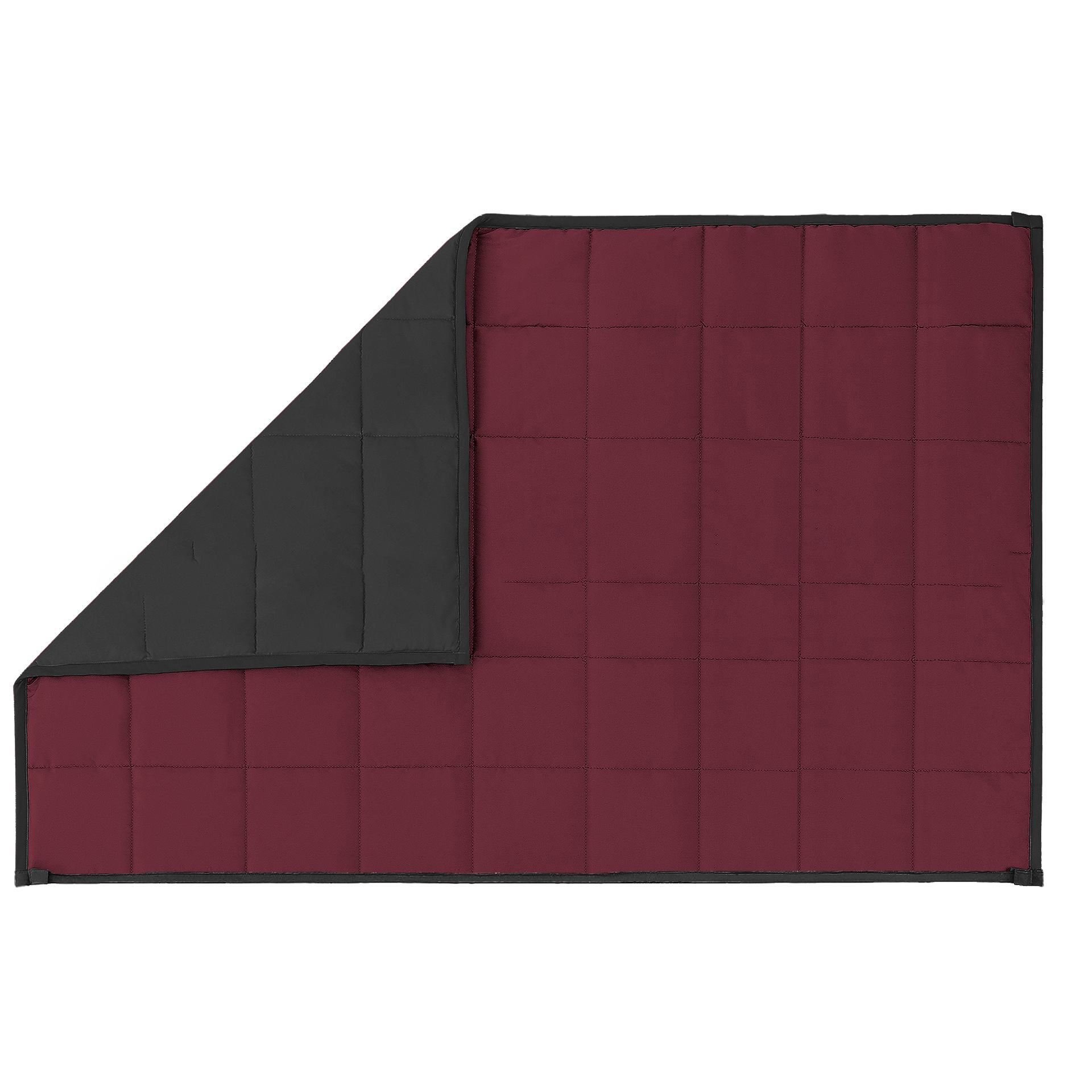 Fabricante suministro directo de manta de gravedad color contraste tela de lana abrasiva cuentas de vidrio lleno de gravedad transfronteriza manta ponderada