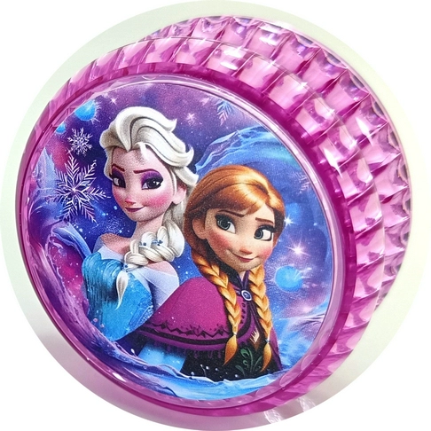 6BVQ вращающийся двойной светильник-йо-ледяной снег Belle йо-йо Kulomi игрушка детский подарок лед фиолетовый