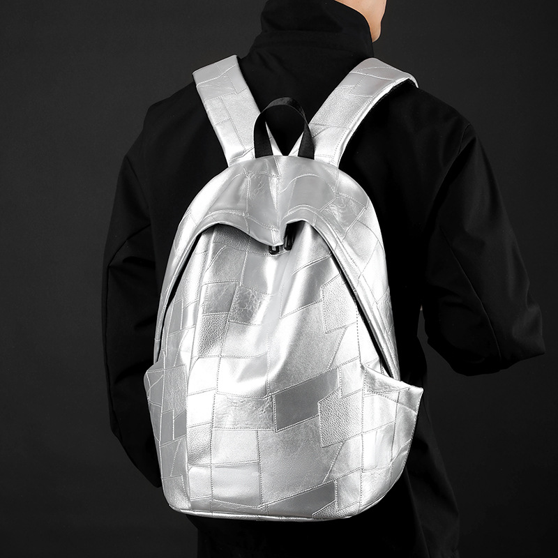 2024 nueva mochila para computadora para hombre, mochila de todo fósforo de moda, bolso de viaje de negocios simple informal, mochila escolar para estudiantes