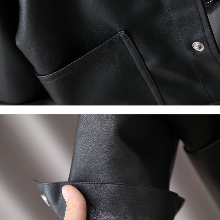 6217 chaqueta de cuero para niños primavera y otoño 2025 nuevo chaqueta de cuero para niños cool y guapo chaqueta de cuero para bebés de otoño