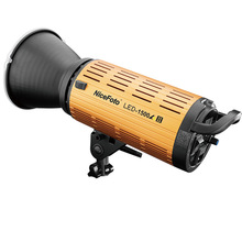 经典系列专业可调色温影视灯无频闪双供电影视灯150w直播间补光灯