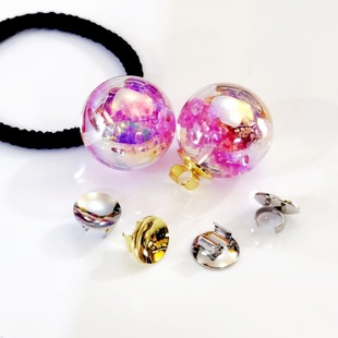 Yaoyin Jewelry Co., Ltd. DIY Copper Leather Buckle Pearl Bracket Light Luxury Environmentally Friendly Color Preservation Anti-rust Hair Accessories