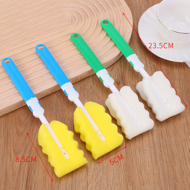 Cup Brush Sponge Cleaning Brush Bottle Brush Cleaning Tool Manufacturer Wholesale Hangable Cup Brush Sponge Cleaning Brush