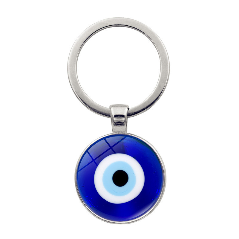 Devil's Eye Keychain Pendant Turkish Blue Eye Accessories Alloy Pendant Evil's Eye Key Chain Pendant