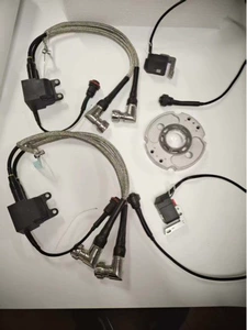 DLA 550 model airplane engine accessories: Igniter FA-H-2, crankshaft, high-voltage coil