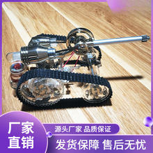 車科斯特林發動機微型羅橋外模型燃動力成品車銀色金色螃蟹款金屬