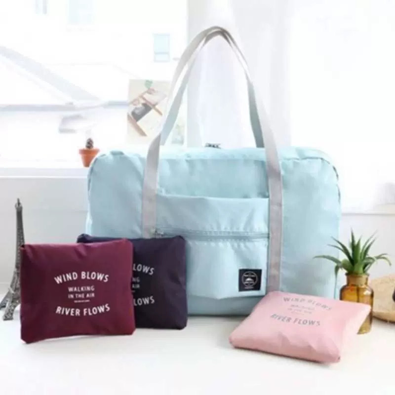 韩版旅行收纳包差旅手提登机包折叠旅行包整理袋行李包收纳袋