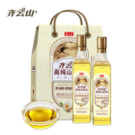 齐云山山茶油500ml*2礼盒 高油酸 赣南茶油 食用油端午团购送礼