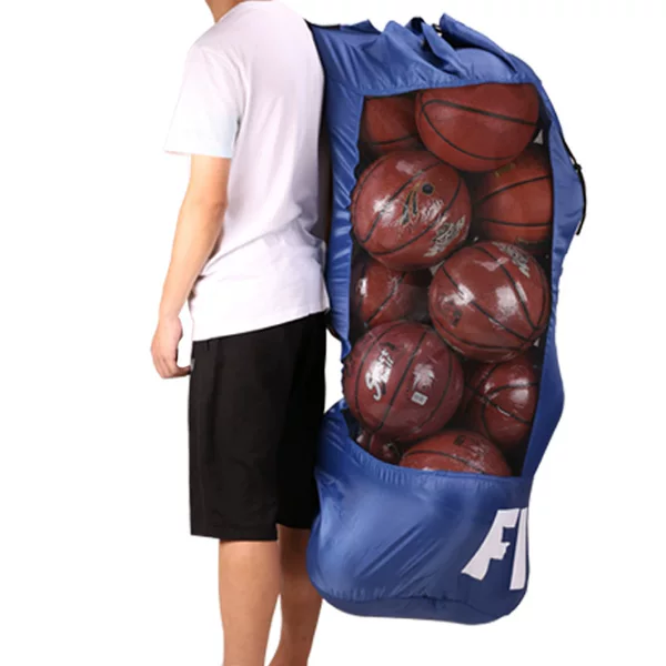 Large capacity storage bag basketball net bag Football net bag outdoor portable volleyball storage bag large storage bag