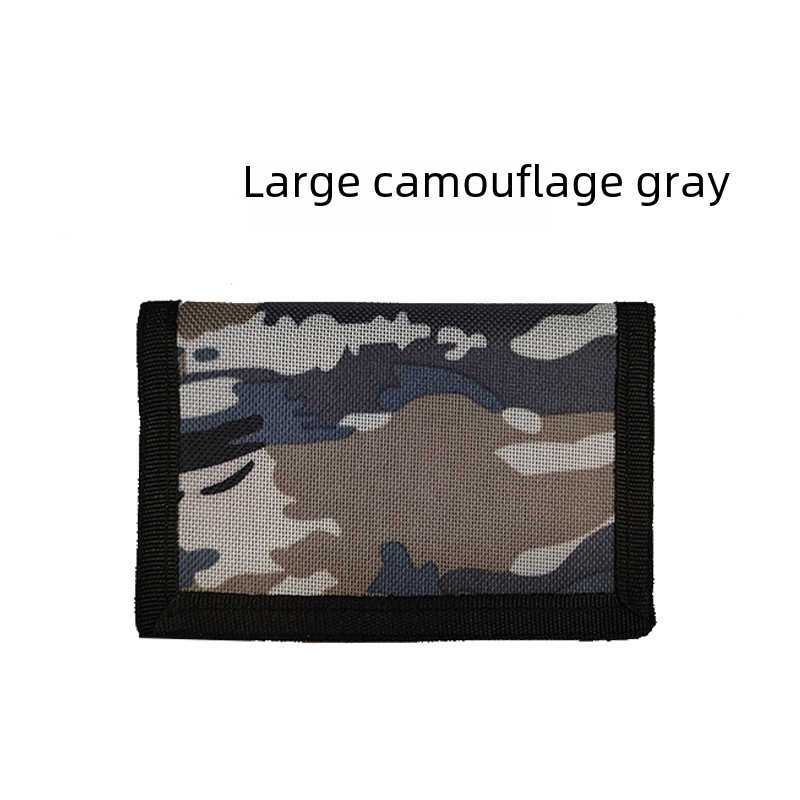 Folding Waterproof Men's Wallet With Chain And Anti-theft Design_voghion.com