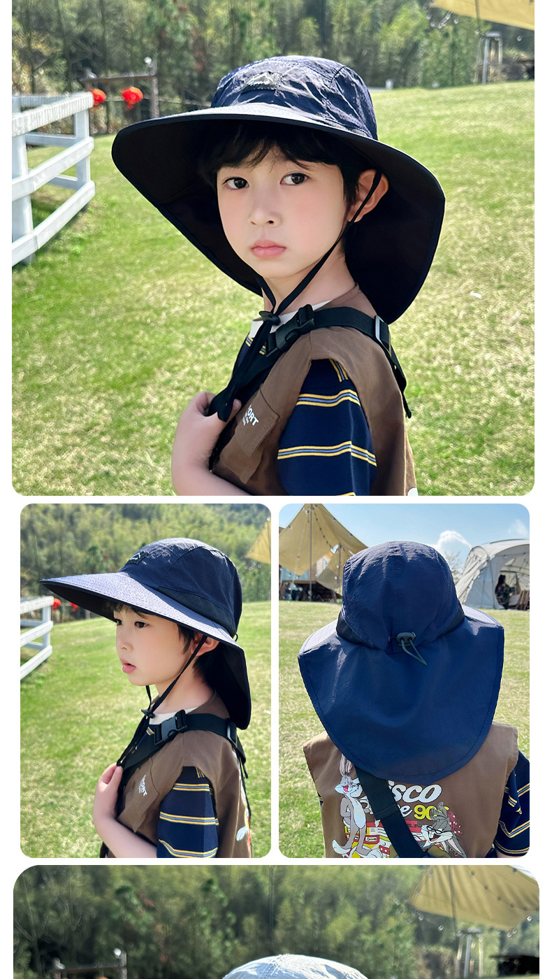 大きいつば漁師帽子使い方