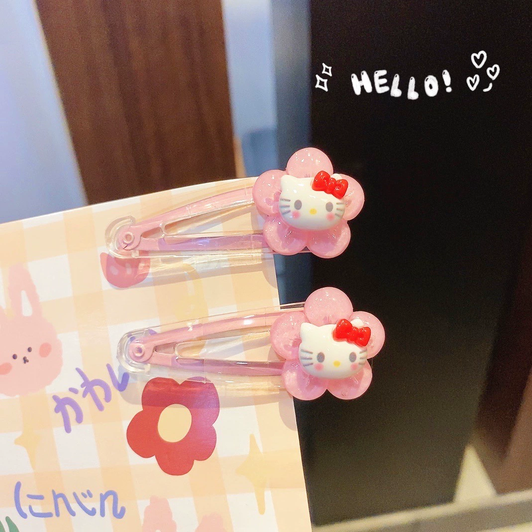 INS Candy Sweet Ice Crystal Полупрозрачная Libu Luo Mi Yuman собачьи заколки для волос Soft girl продаются как милые аксессуары для волос