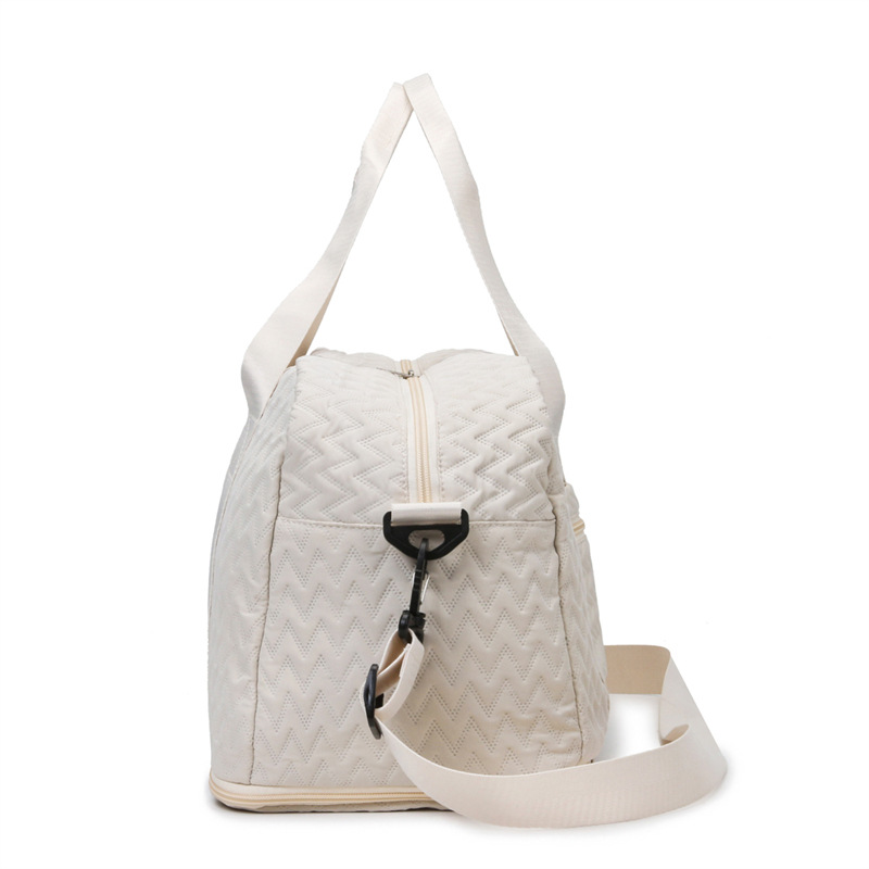 La nueva bolsa de viaje de gran capacidad, la bolsa de fitness de yoga de separación seca y húmeda, los viajes de negocios de corta distancia pueden ampliar el almacenamiento de equipaje