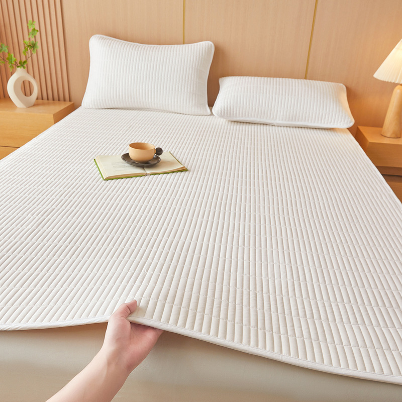Colchón de cama de dormitorio doméstico impermeable delgado colchón antideslizante cojín protector de cama cojín antideslizante edredón de dormitorio de estudiantes