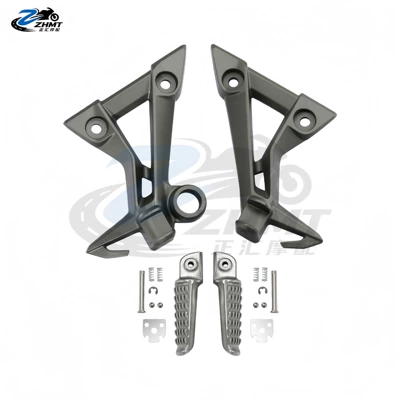 NINJA300 front footrest assembly, Brake caliper cover - titanium-colored-rear-footrest-assembly