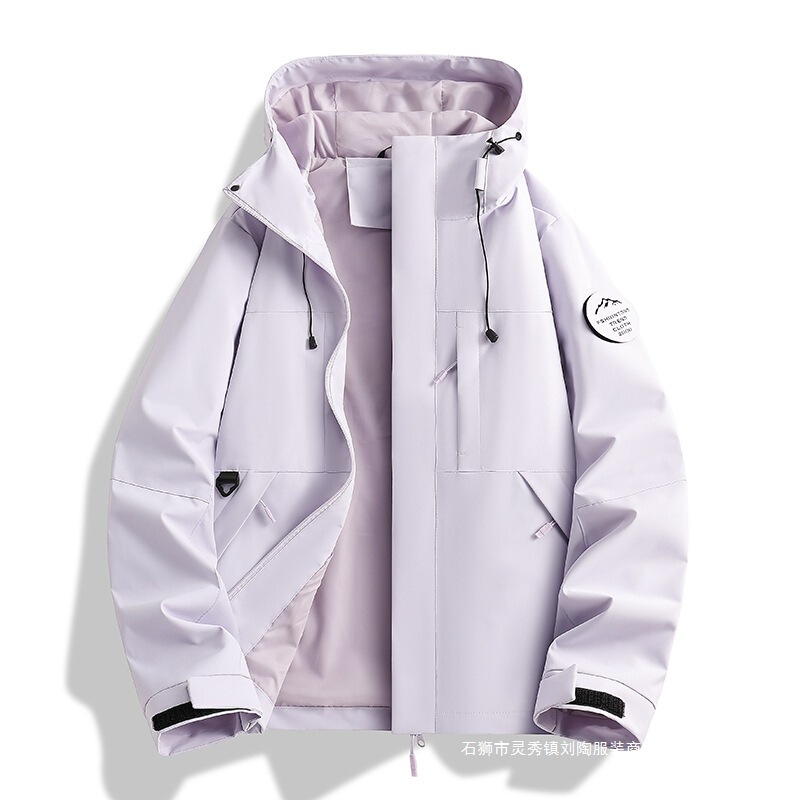 Cross-Border Foreign Trade Tiktok Live Streaming Popular Couple's Outdoor Jacket Men's Spring and Autumn Coat Youth Outerwear Cross-Border Foreign Trade Tiktok Live Streaming Popular Couple's Outdoor Jacket Men's Spring and Autumn Coat Youth Outerwear