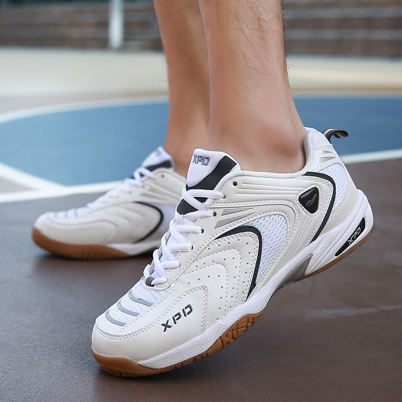 Hipping Couple Professional Training Badminton Shoes Men's and Women's Students Mesh Breathable Wear-resistant Table Tennis Shoes Hipping Couple Professional Training Badminton Shoes Men's and Women's Students Mesh Breathable Wear-resistant Table Tennis Shoes