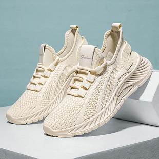Women's Shoes Summer Lightweight Cross-Border Popular Fashion Casual Sports Shoes Women's Mesh Breathable Versatile Soft-Soled Running Shoes for Women