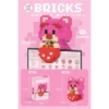W2605-03 pendant strawberry bear 210PCS (low price impulse model)