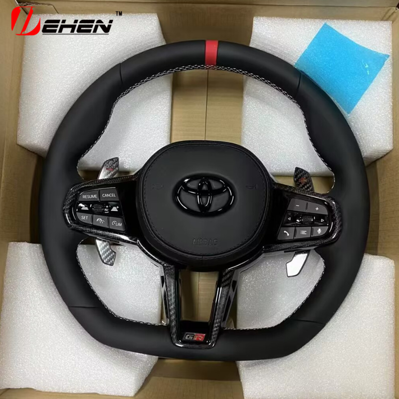 Toyota CS Carbon Fiber Steering Wheel Assembly for Toyota SUPRA A90 (Steering wheel) - style-1