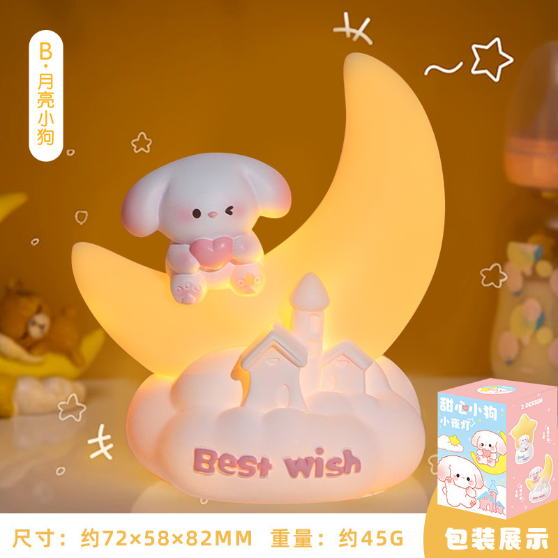 Sweetheart puppy moon light