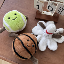 毛绒公仔网球棒球篮球周边足球羽毛球玩偶钥匙扣包挂件配件纪念品