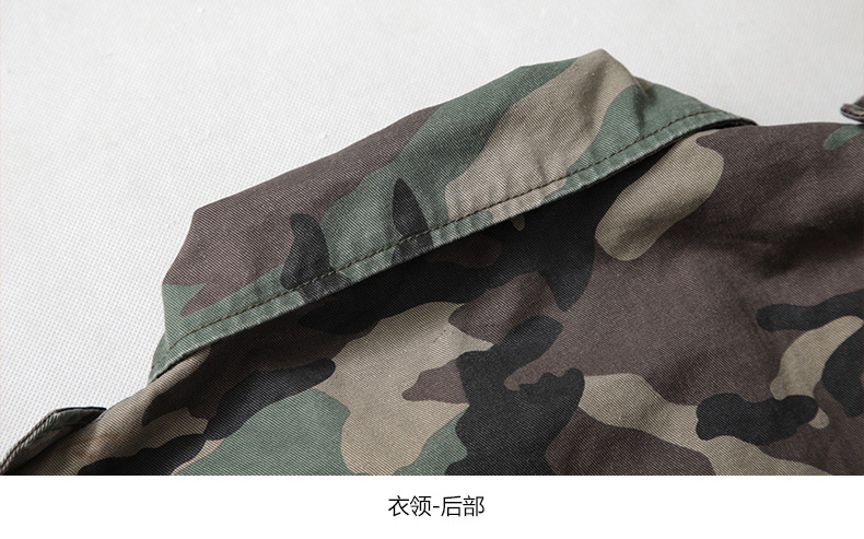 兰博M65野战夹克风衣 美式复古二战OG107军绿工装外套男 M65-1-阿里巴巴