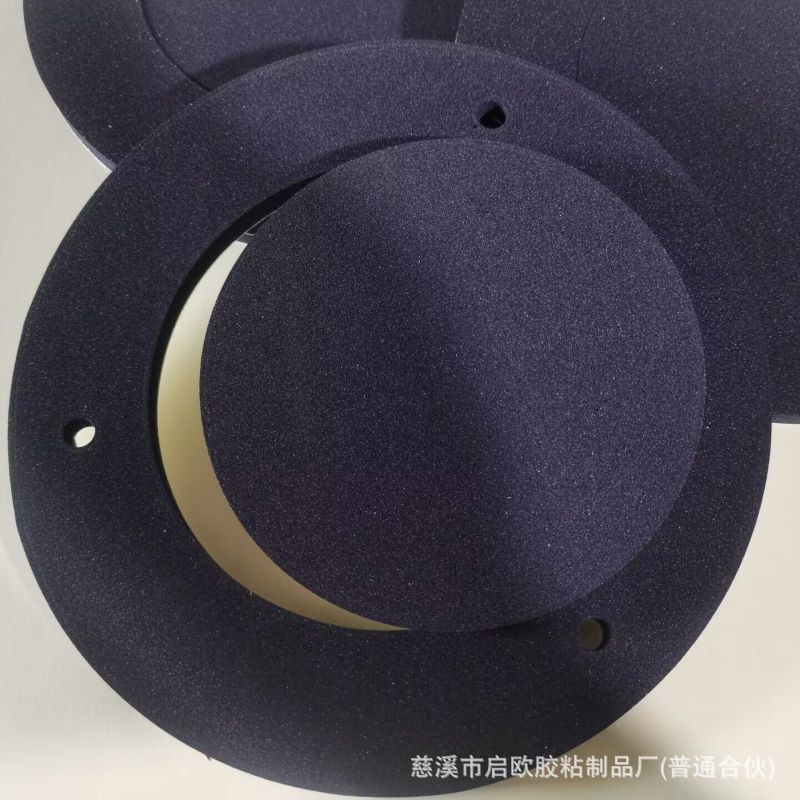 供应压纹SBR丁苯橡胶泡棉胶垫 菱形纹路可复合T布 规格齐全